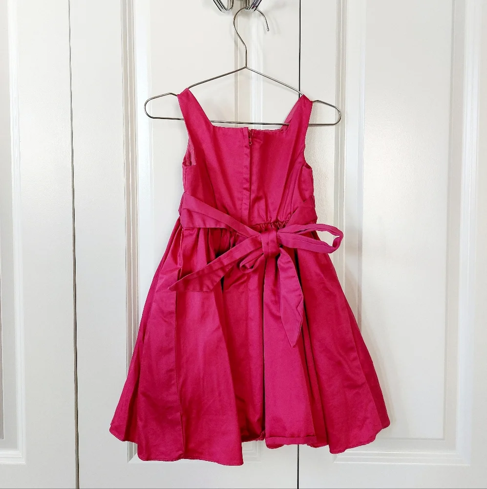 Pink Flowergirl Dress size‎ 2T David's Bridal Watermelon Daddy Daughter Dance - Picture 2 of 3